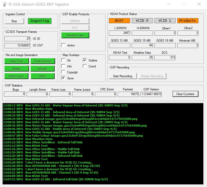 NooElec and decoder and GOES 15 v3a.JPG