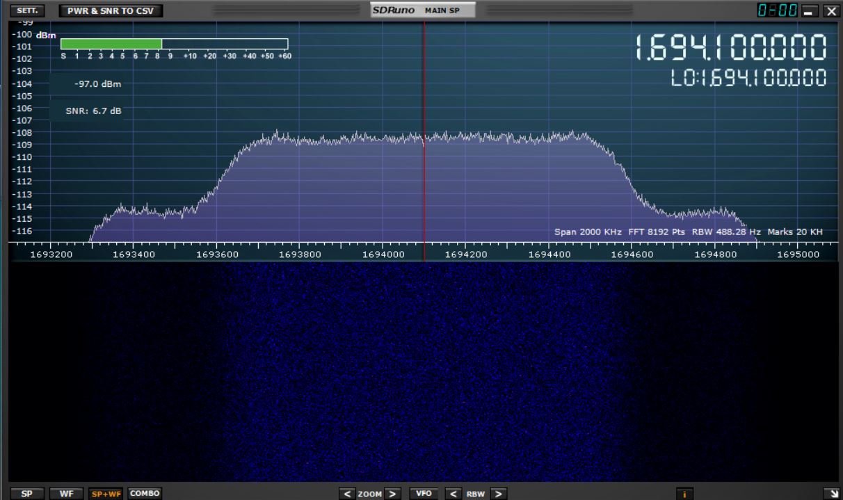 Initial Test - NooElec SAWBird GOES using SDRuno on G16.JPG