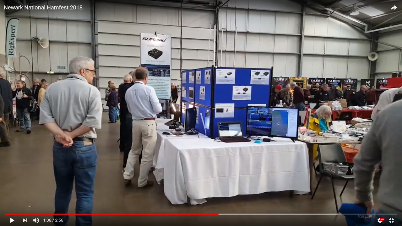 Thanks to all who dropped by at the UK National Hamfest SDRplay
