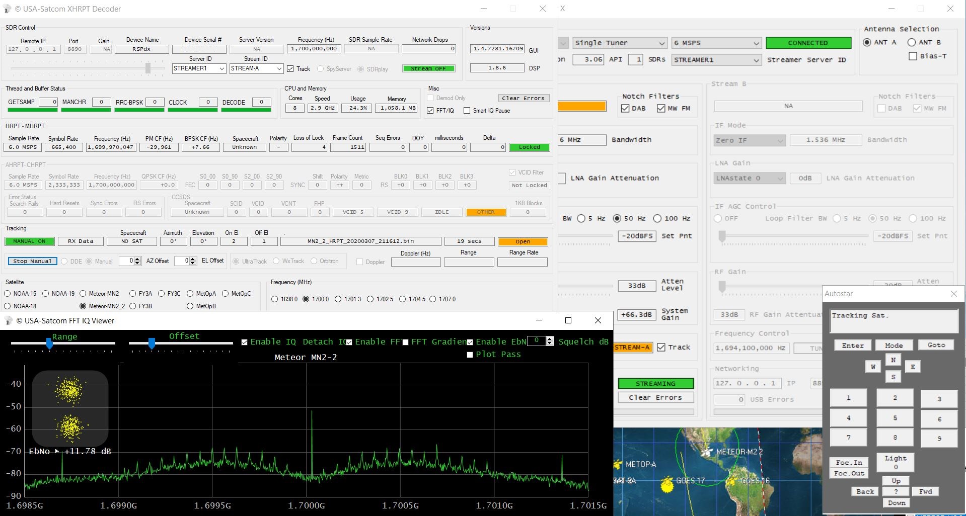 Satellite Decoding Software now supports all RSPs SDRplay