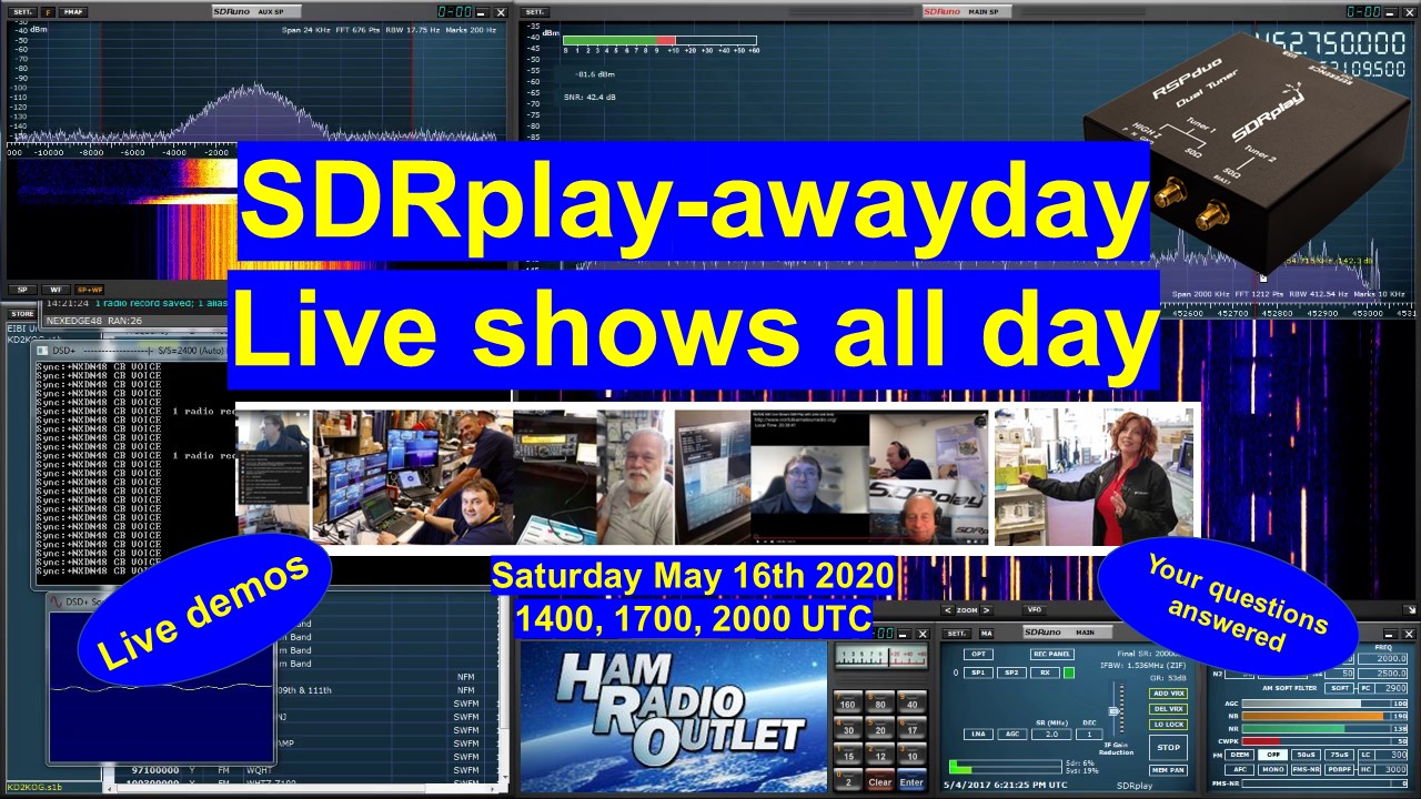 SDRplay-awayday - interactive demos, chat and fun