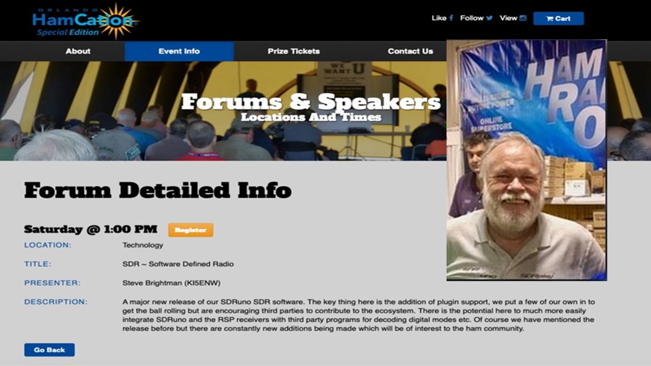 Sdrplay At Hamcation This Coming Weekend Sdrplay